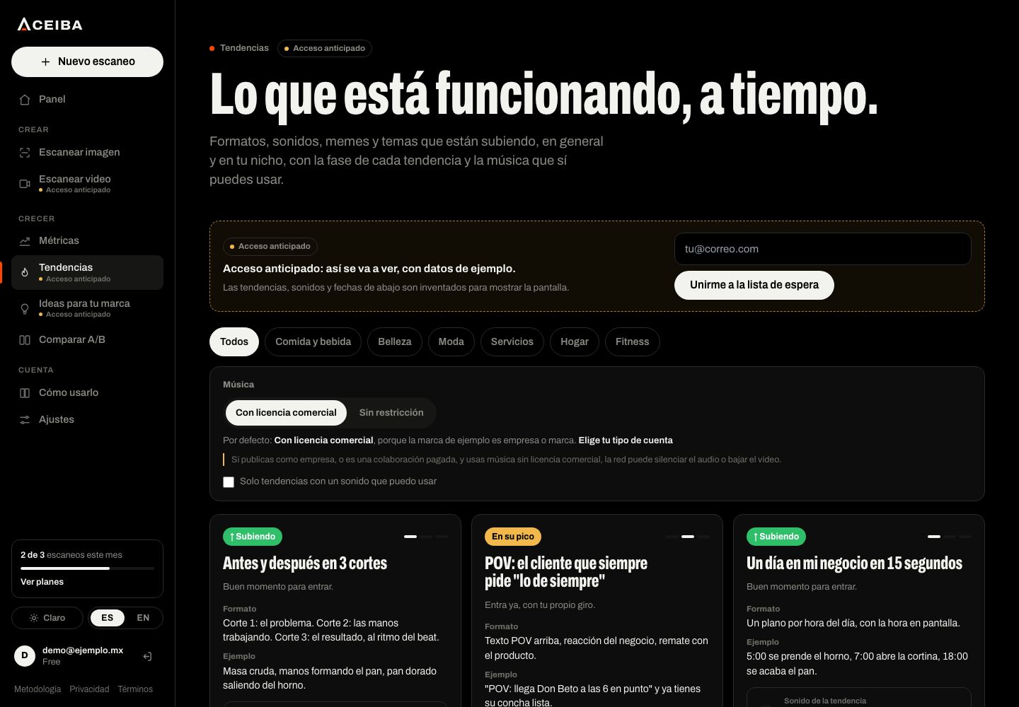 Tendencias